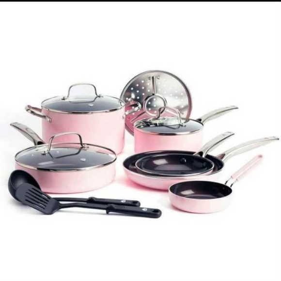 Other - Blue Diamond Healthy Ceramic and Dishwasher Safe 12-Piece Pots and Pans